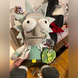 Rick and Morty plushie